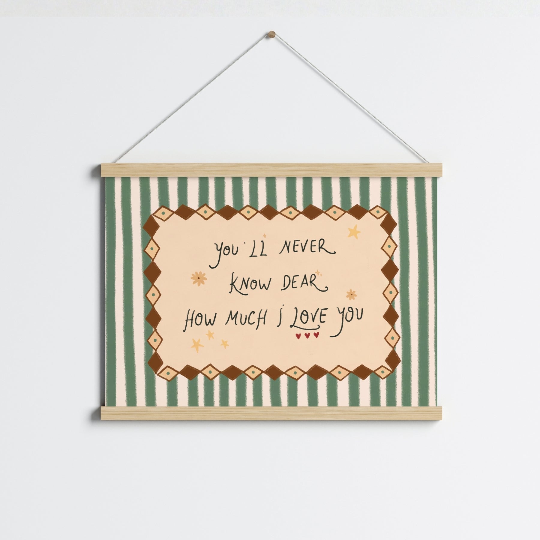 Faith Inspired Nursery Print