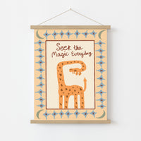 Whimsical Giraffe Wall Art