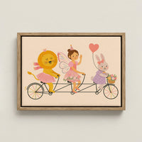 Fairytale Friends Nursery Canvas Print