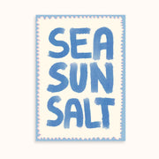 Sea Sun & Sardines – Coastal Wall Art Set of 2
