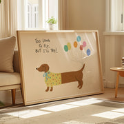 Too Long to Fly, but I’ll Try – Nursery & Kids Wall Art