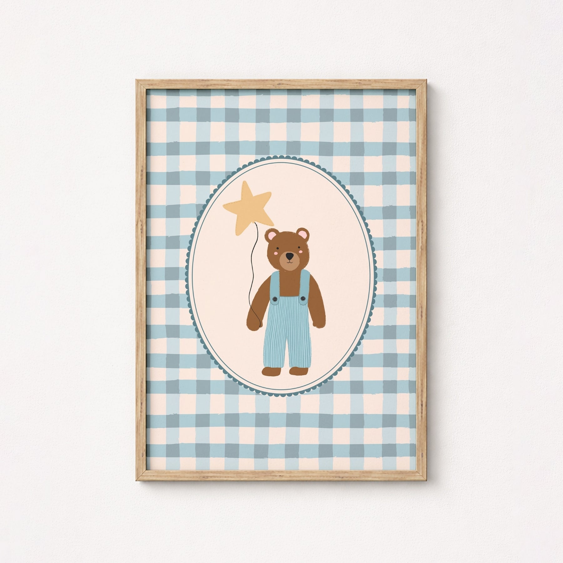 Teddy Bear Nursery Print