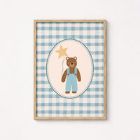 Teddy Bear Nursery Print