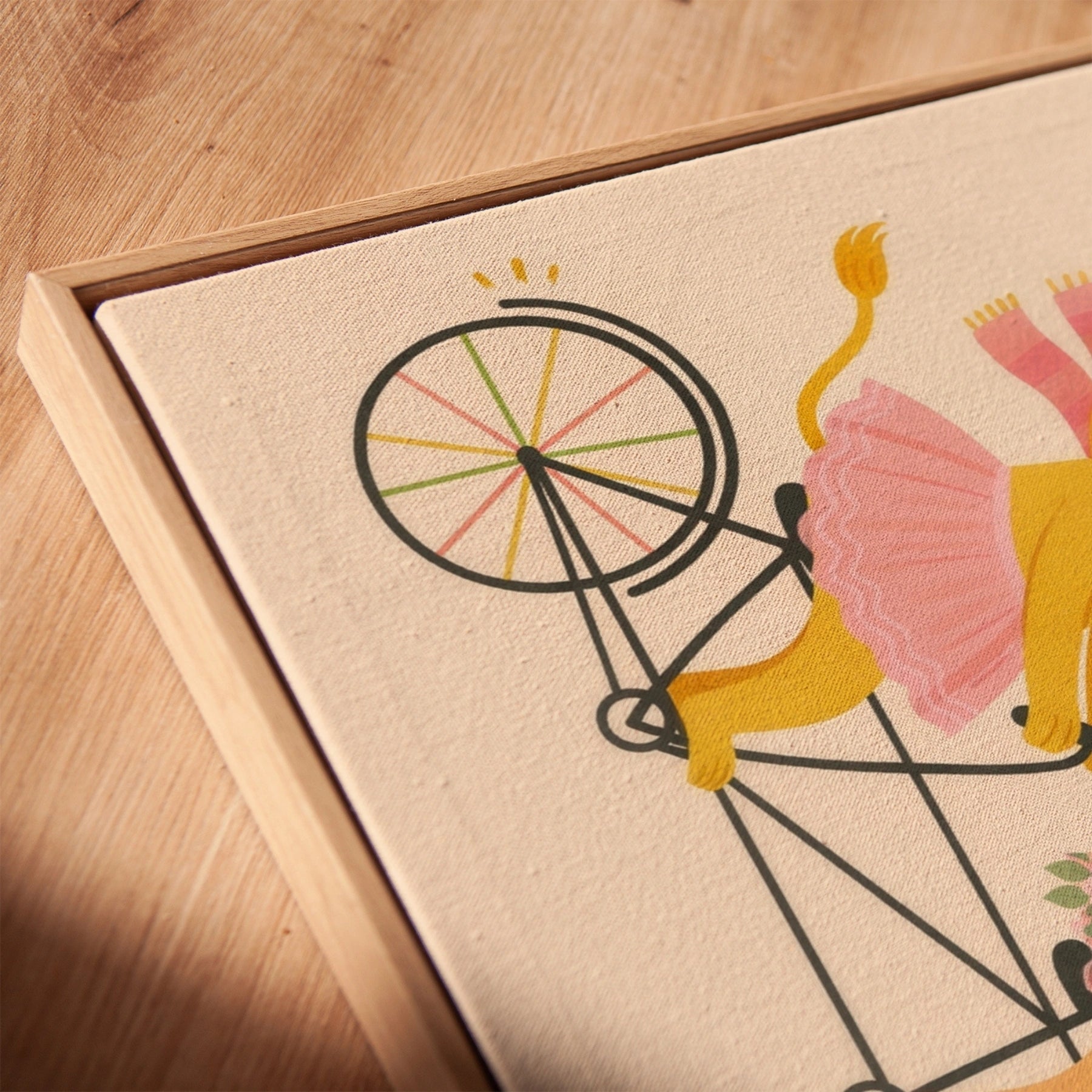 Fairytale Friends Nursery Canvas Print