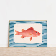 Retro Sea Life – Coastal Wall Art