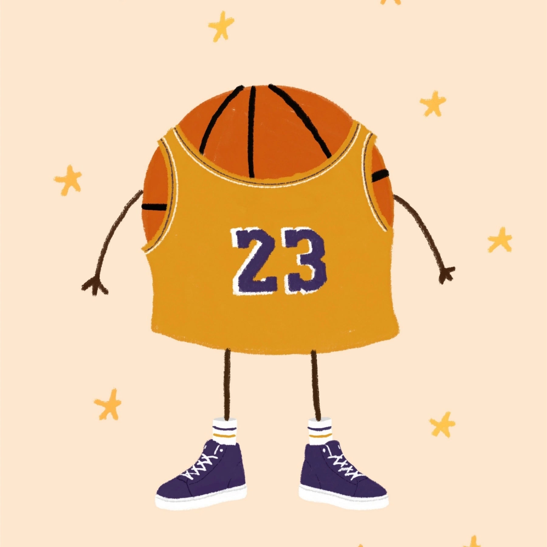 Basketball Nursery Wall Art