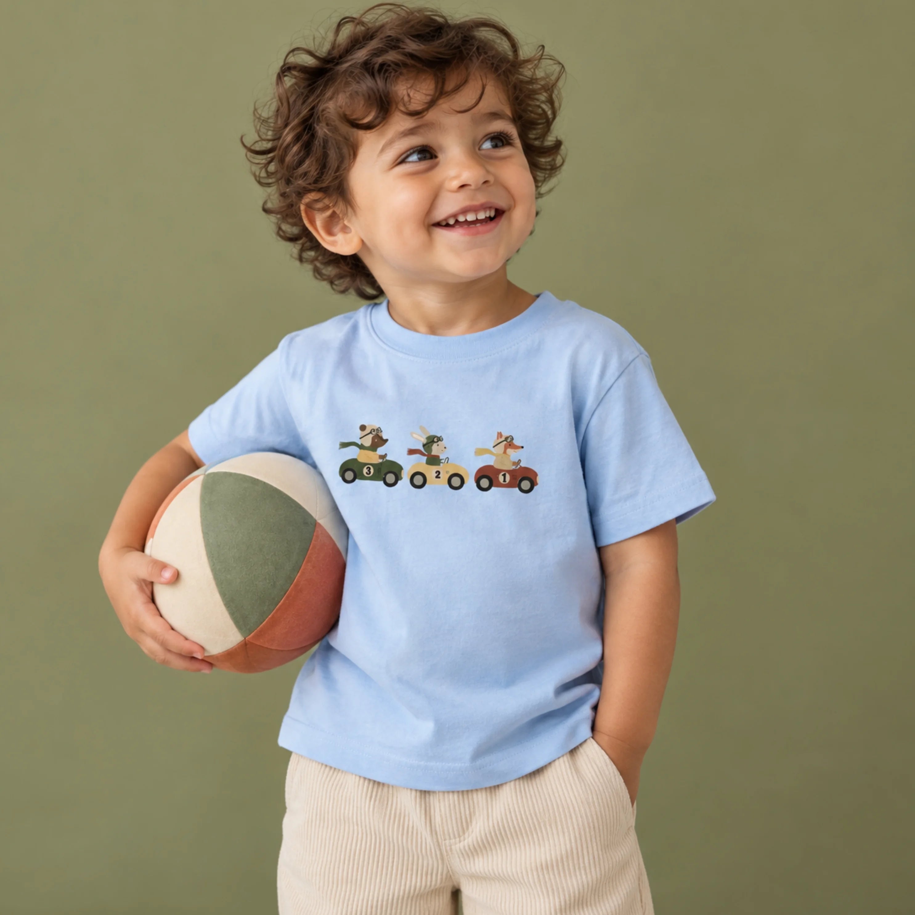 Racing Animals – Baby T-Shirt