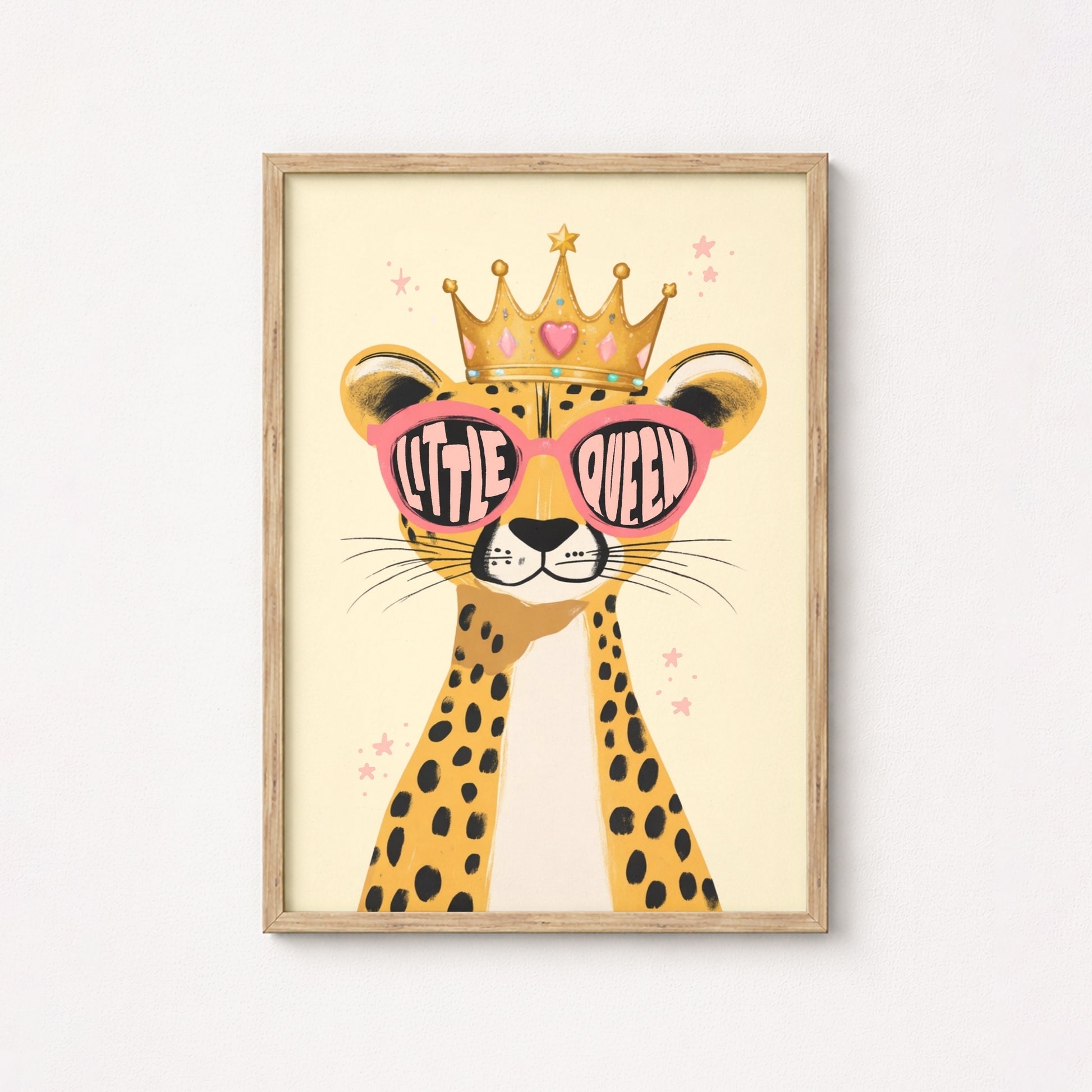 Estampado de Guardería Pequeña Reina