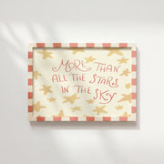 More Than All the Stars – Nursery & kids wall art