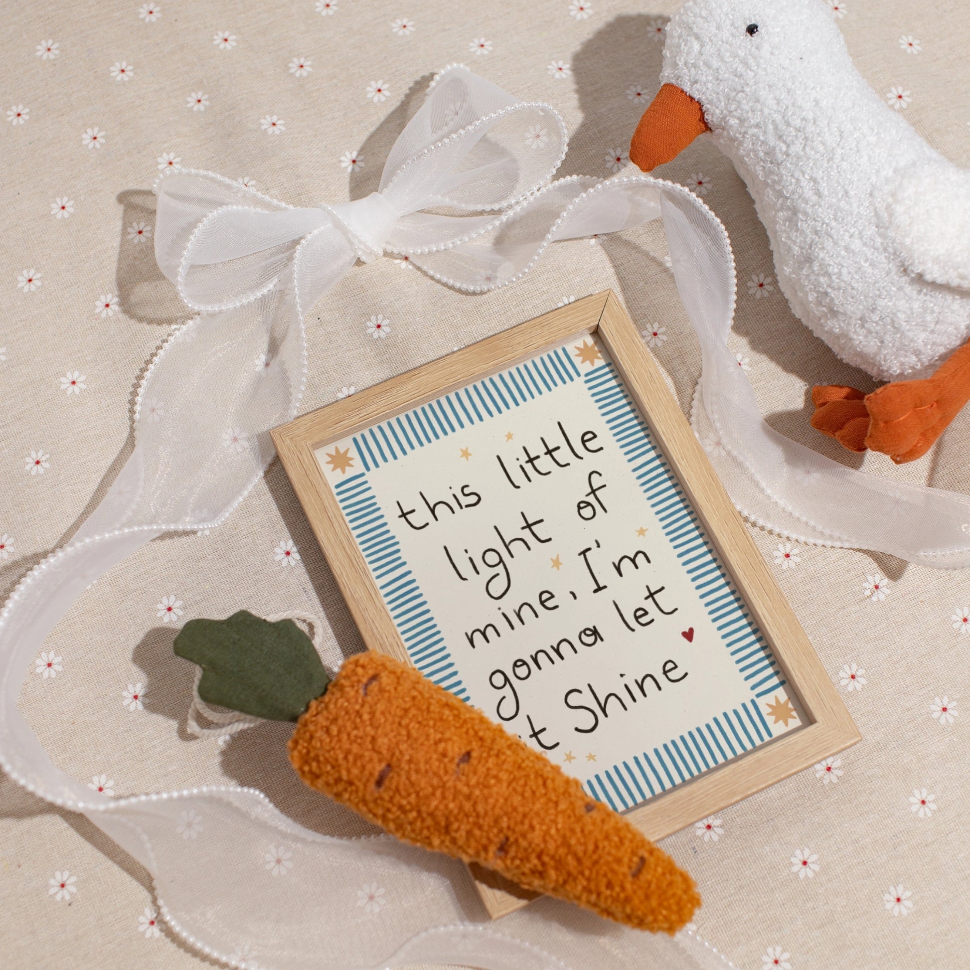 Bible Song Nursery Decor