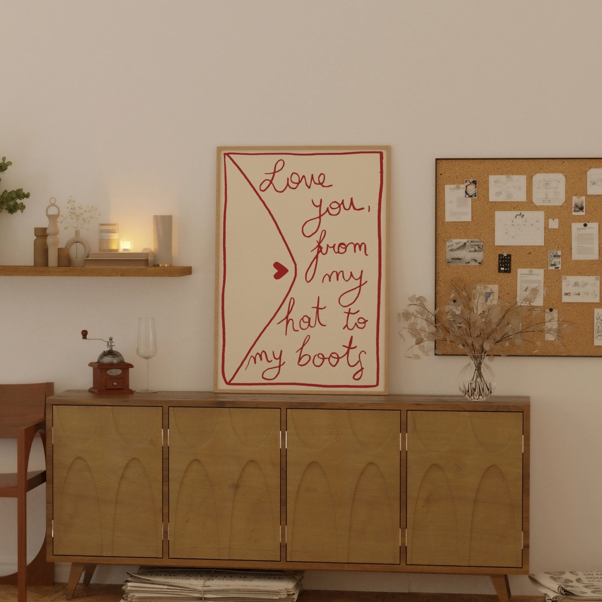 Impression humoristique pour la Saint-Valentin