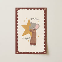 Baby Animal Nursery Decor, Circus Nursery Decor