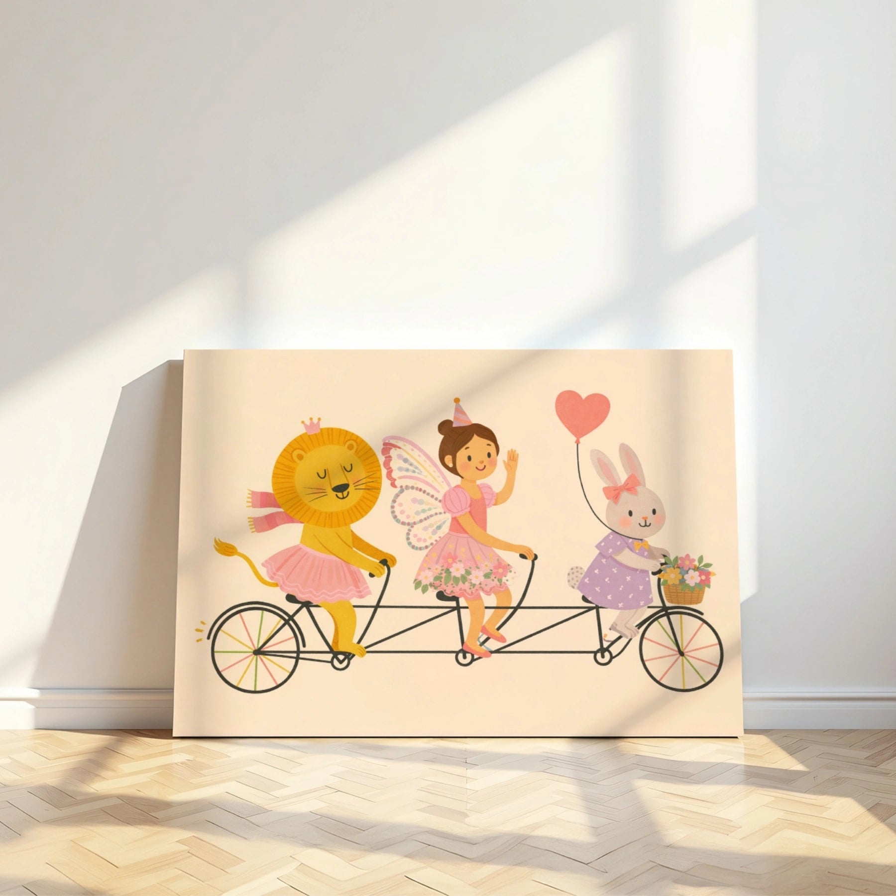 Fairytale Friends Nursery Canvas Print