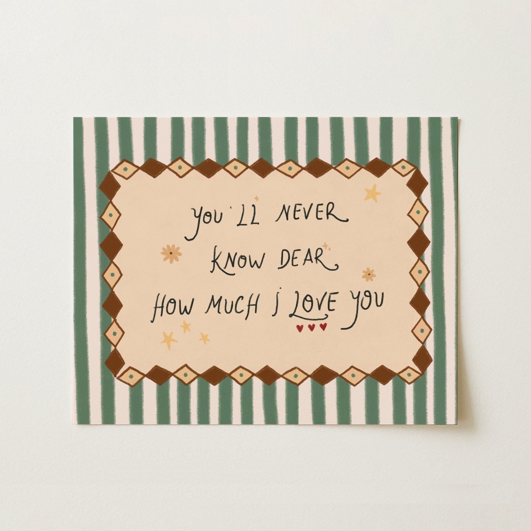 Faith Inspired Nursery Print