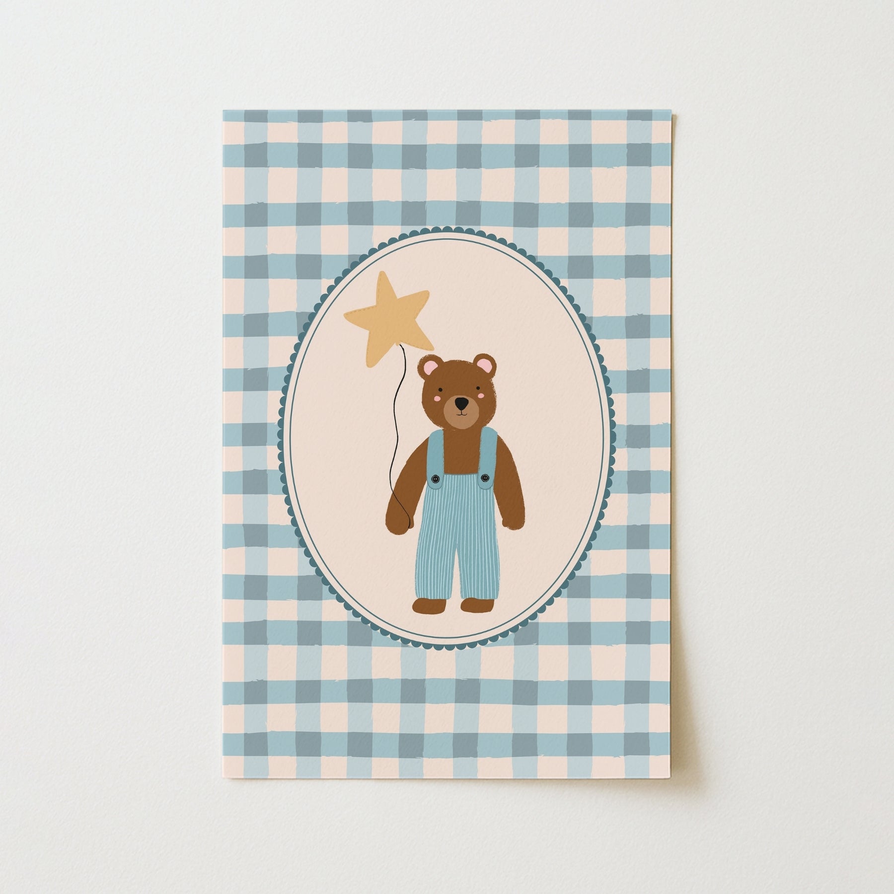 Teddy Bear Nursery Print