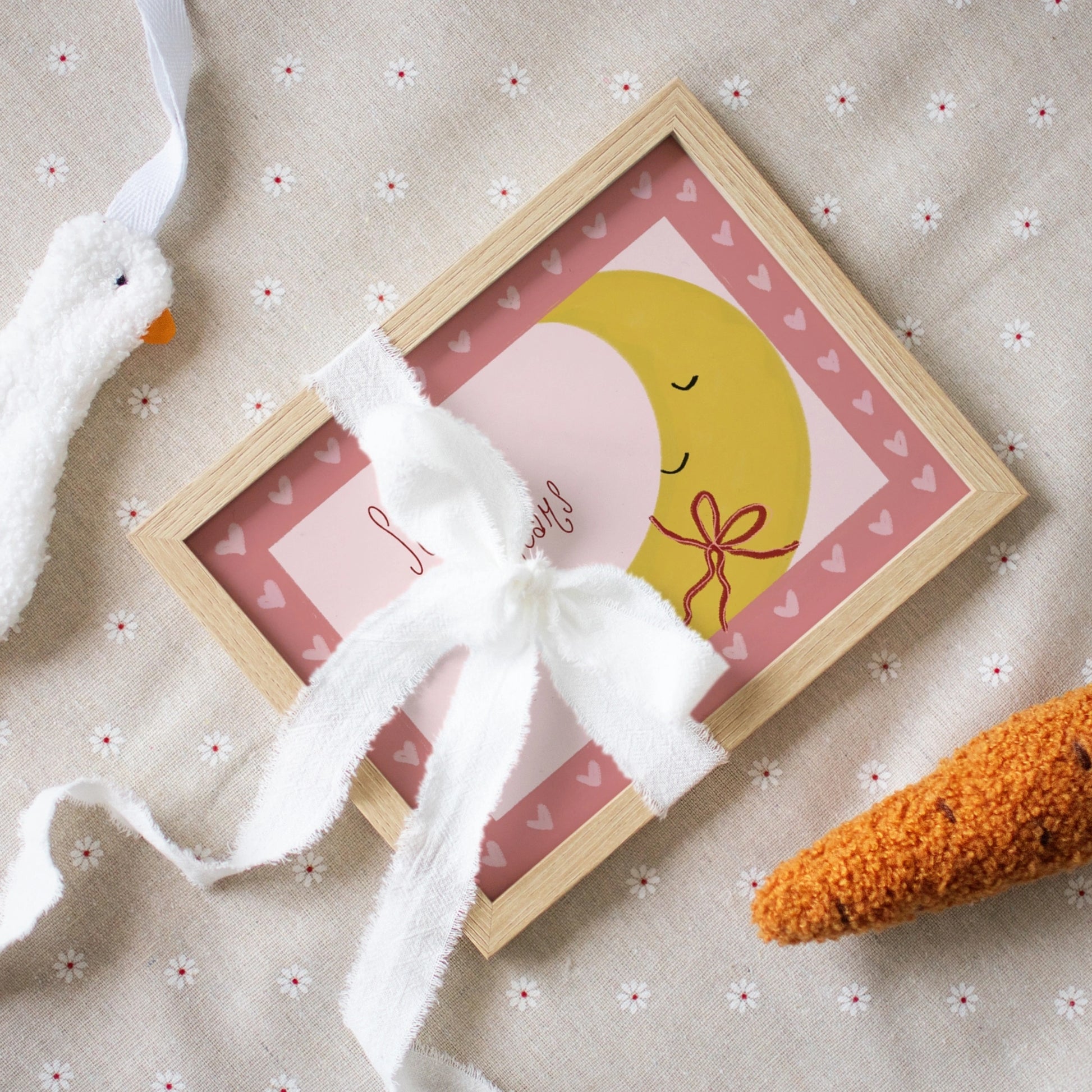 Décoration murale rose pour bébé fille