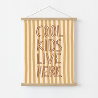Cool Kids Live Here Print