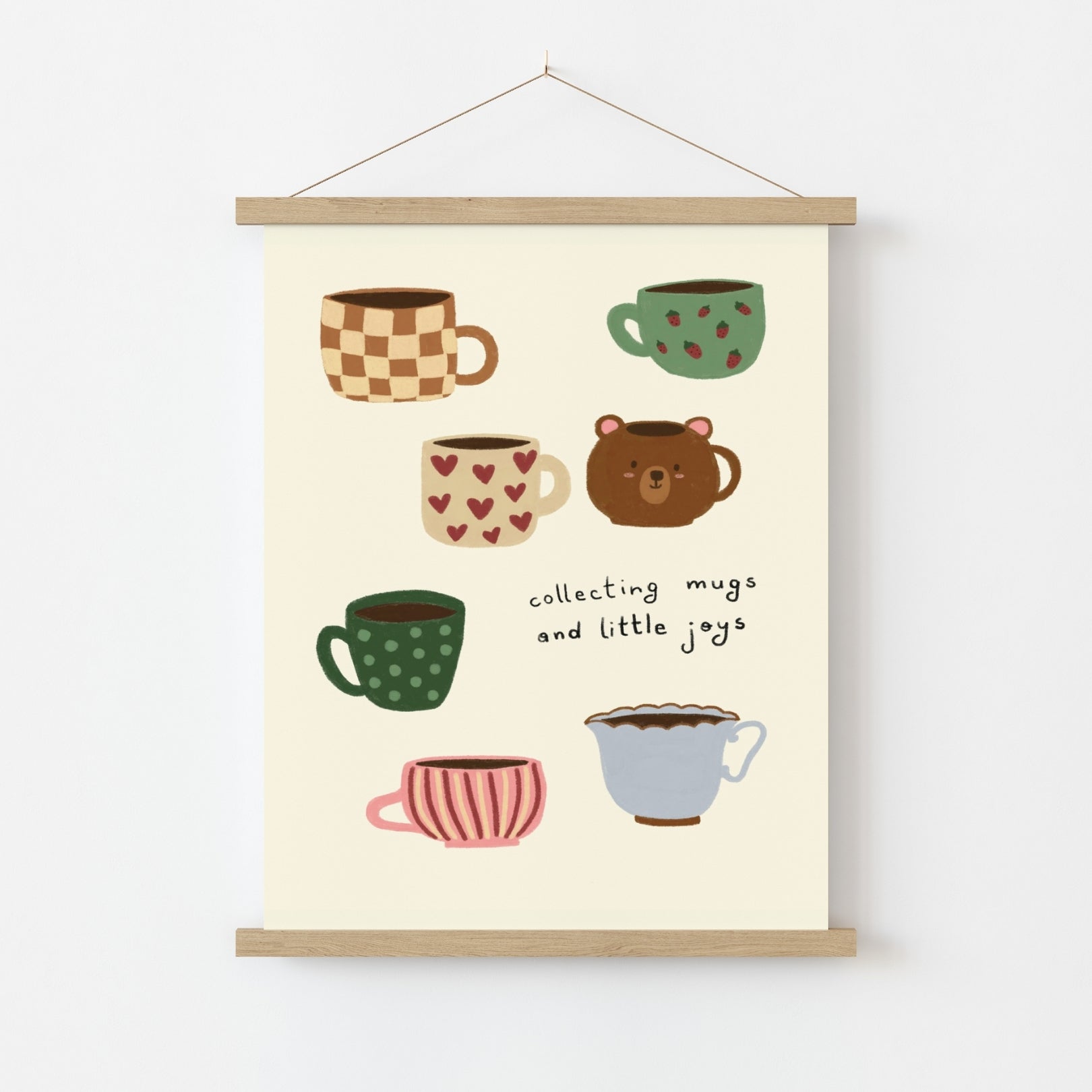 Vintage Coffee Cup Poster