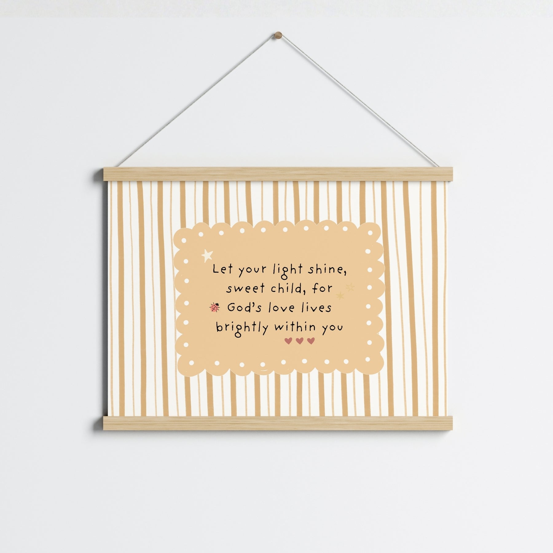 Christian Nursery Wall Art, Christian Nursery Decor