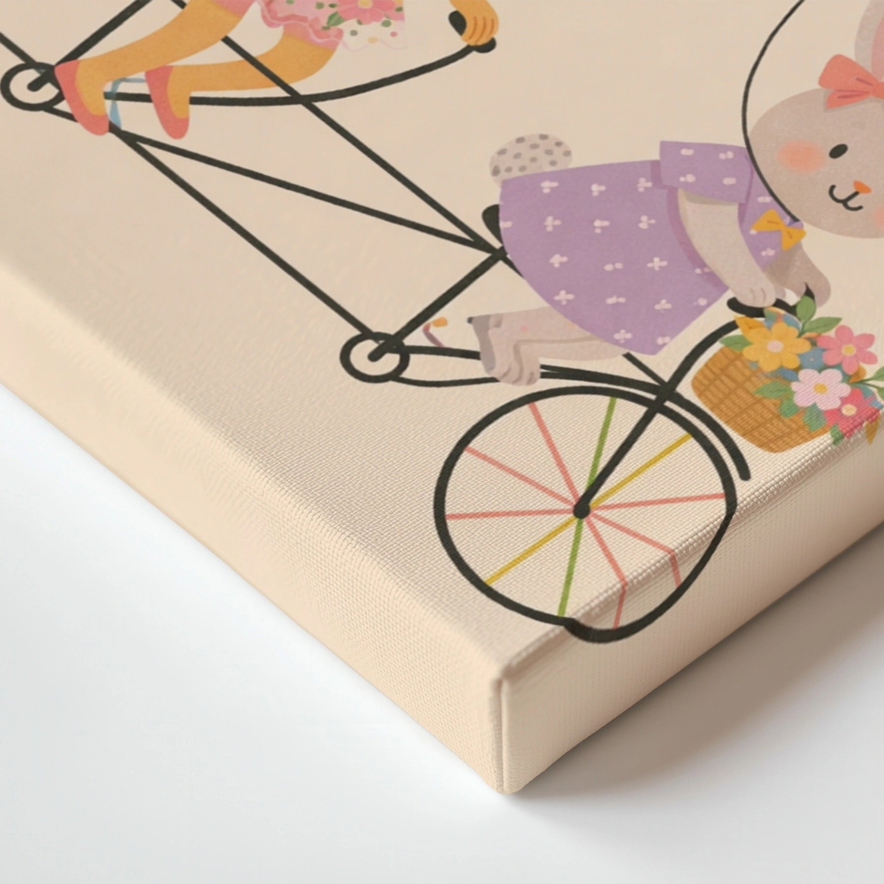 Fairytale Friends Nursery Canvas Print