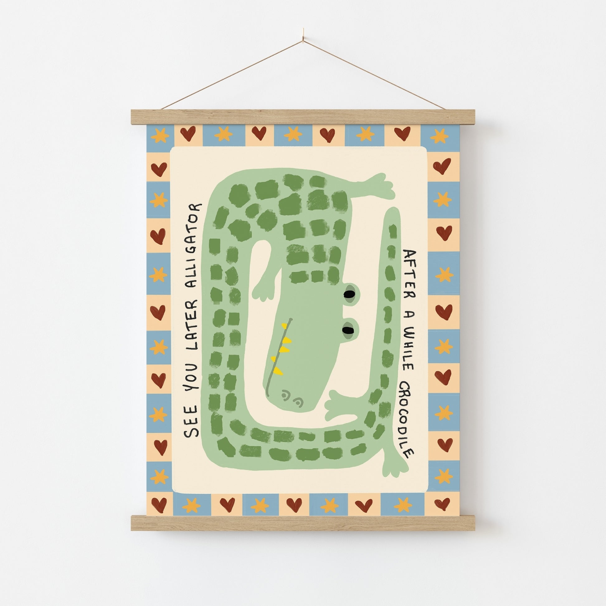 See You Later Alligator, Colorful Kids Decor