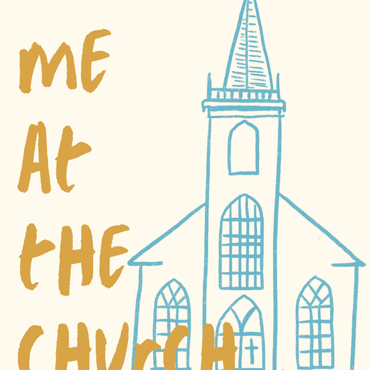 Meet Me at Church – Trendy Christian Wall Art