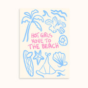 Mermaid & Seashells – Coastal Wall Art Set of 2