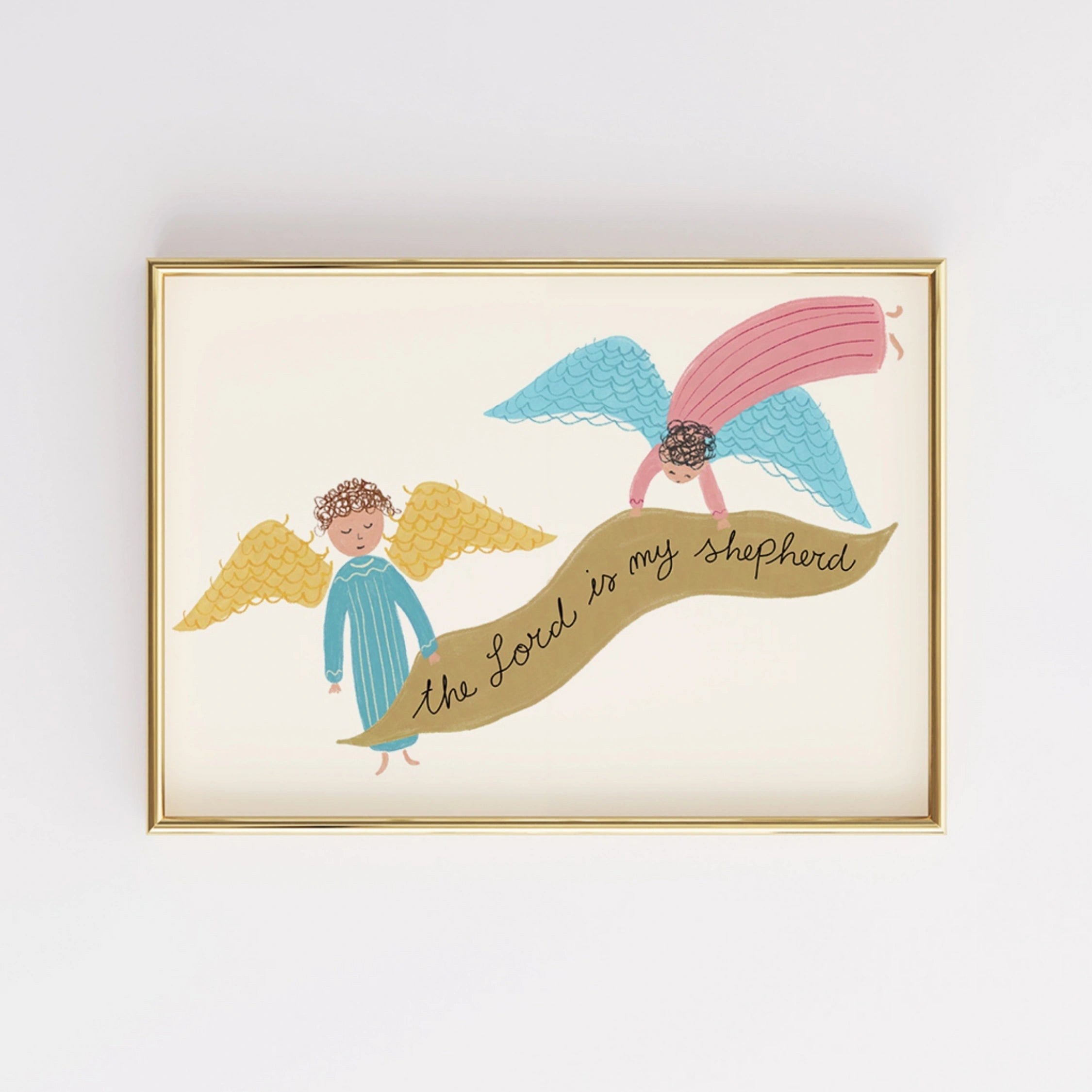 Illustration de la foi de l'ange