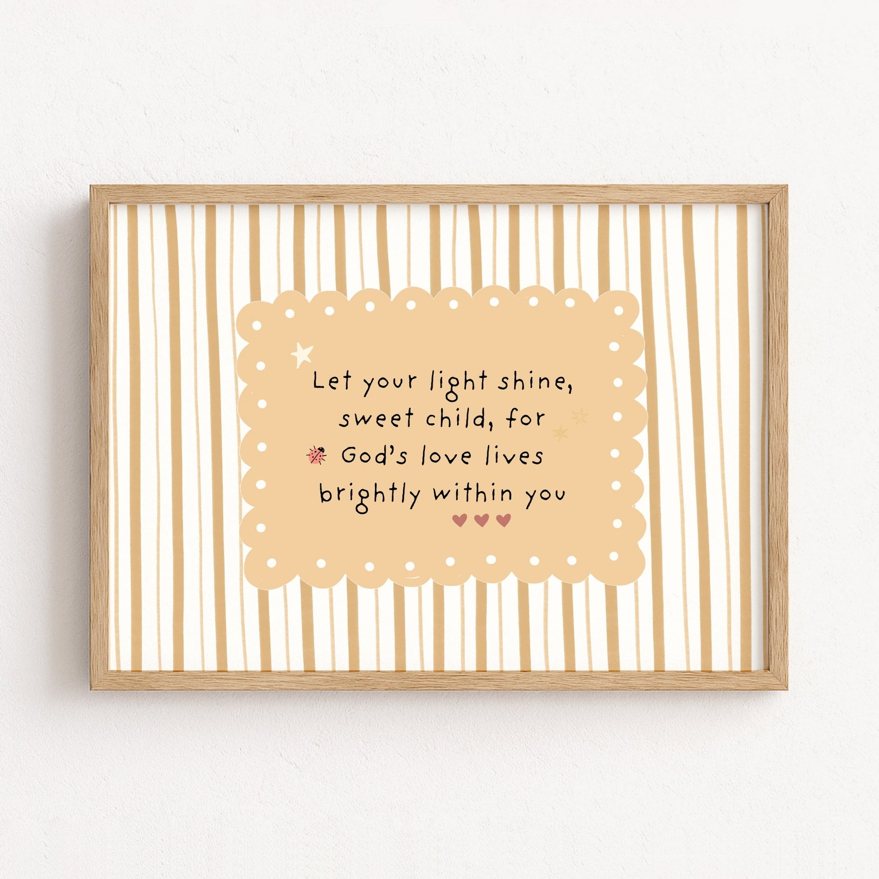 Christian Nursery Wall Art, Christian Nursery Decor