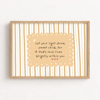 Christian Nursery Wall Art, Christian Nursery Decor