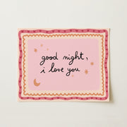 Good Night, Love You – Nursery & Kids Wall Art