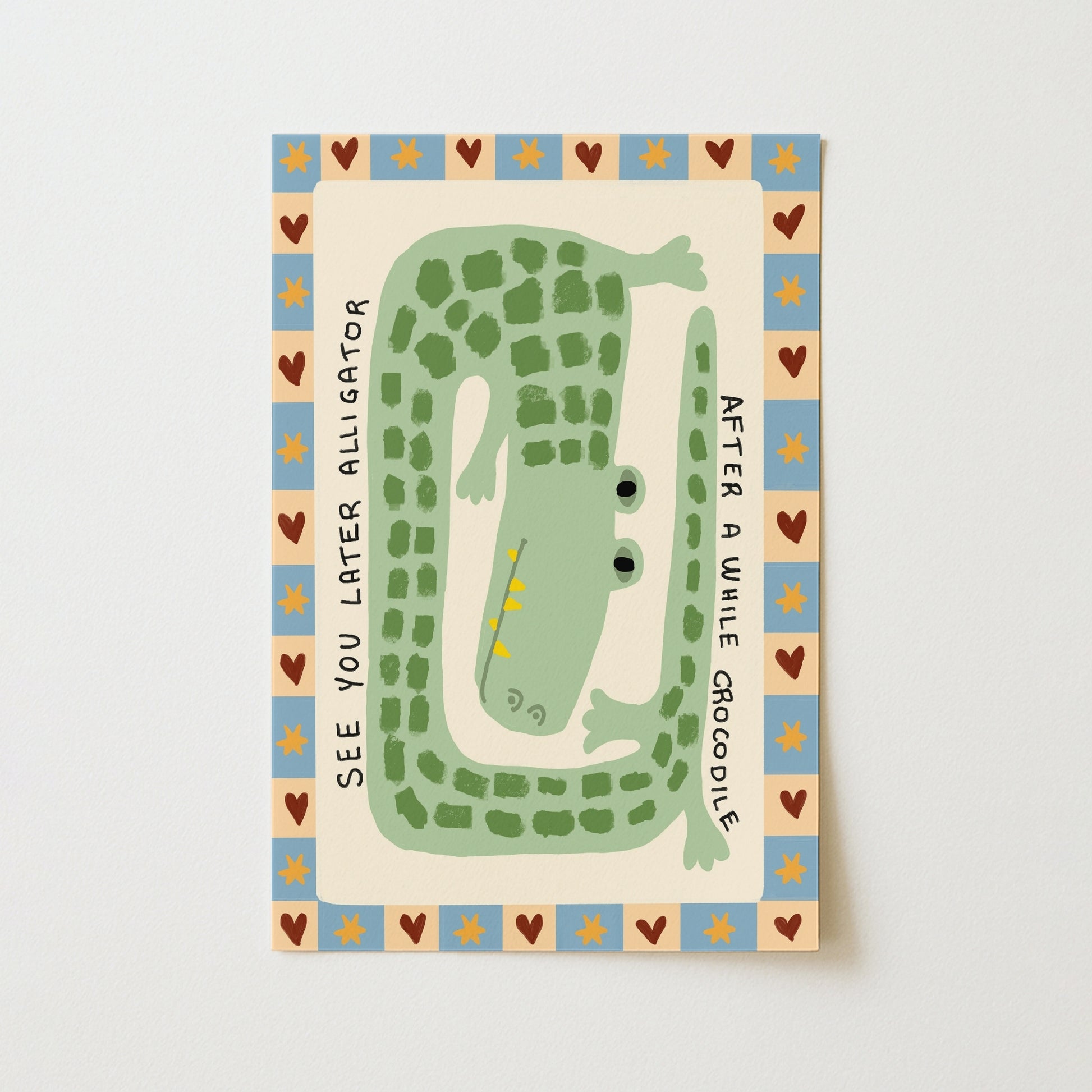 See You Later Alligator, Colorful Kids Decor