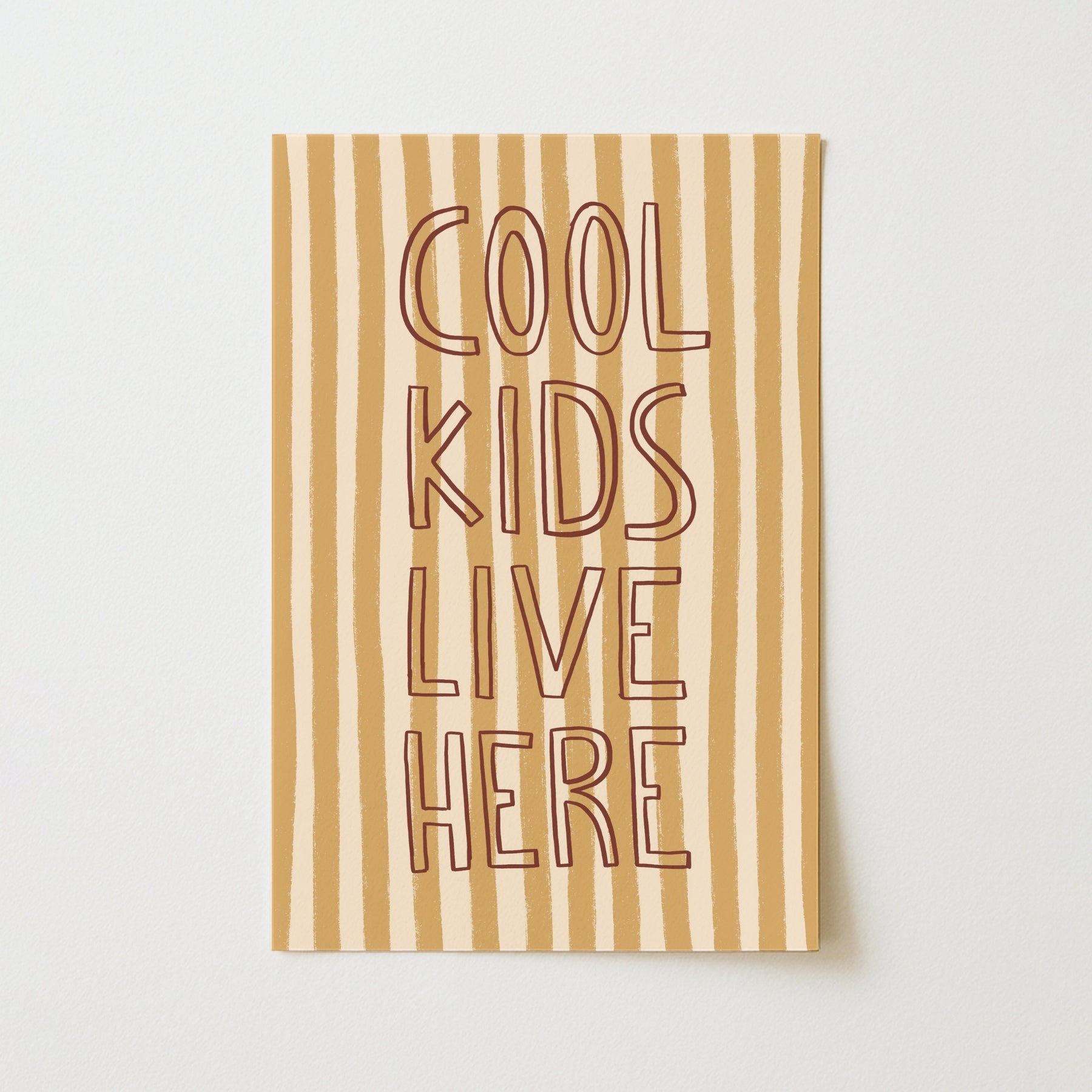 Cool Kids Live Here Print