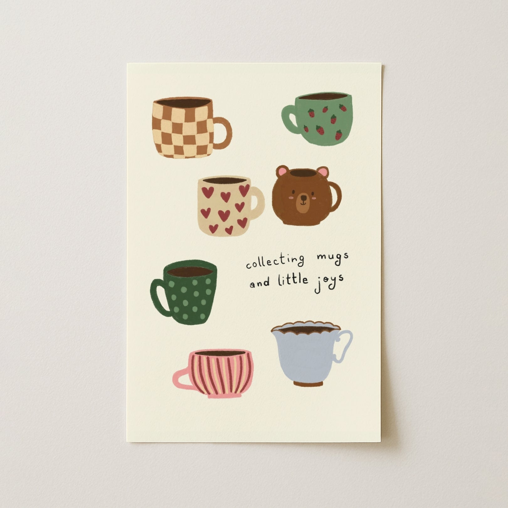 Vintage Coffee Cup Poster
