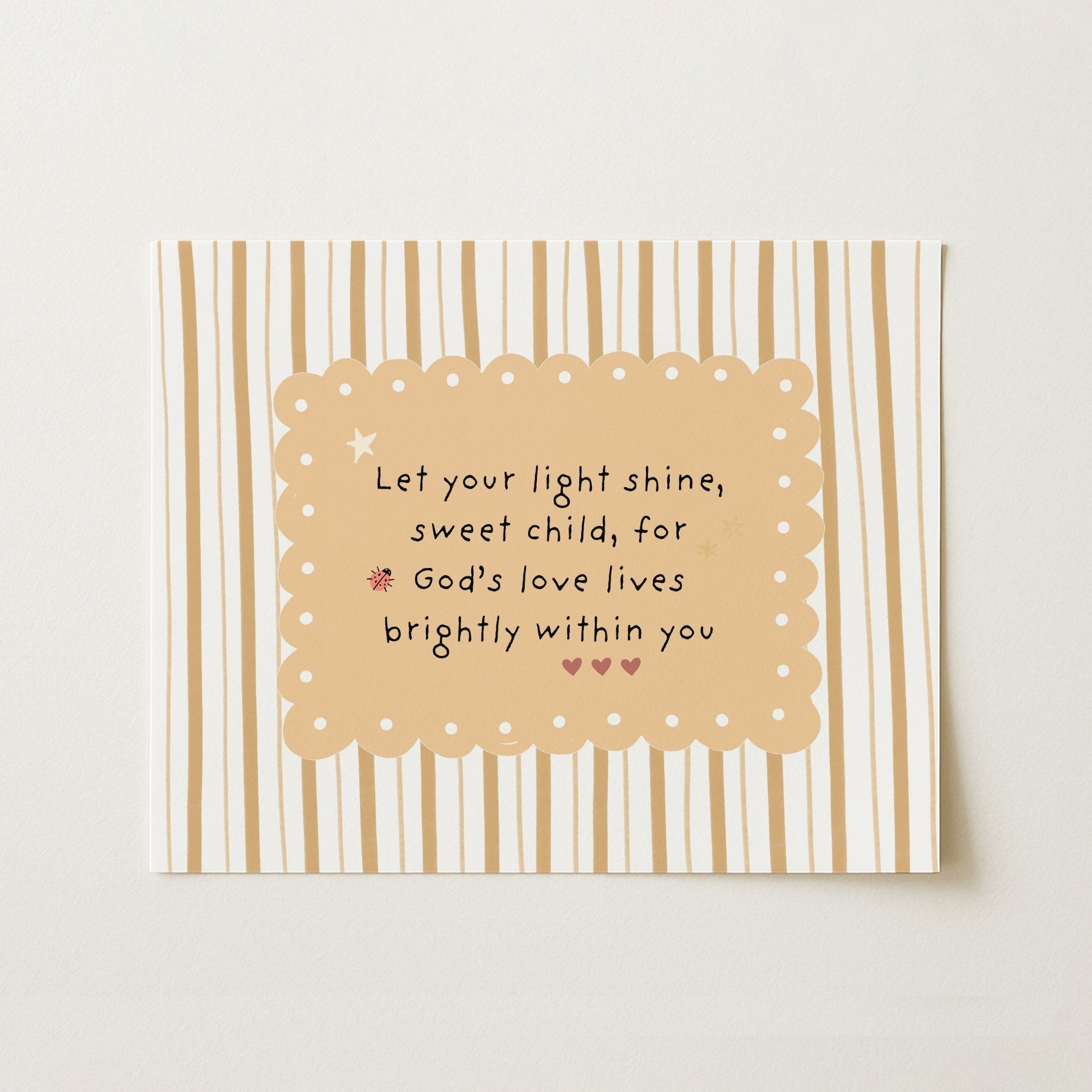 Christian Nursery Wall Art, Christian Nursery Decor