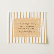 God's Love lives within You - Nursery & Kids Wall Art