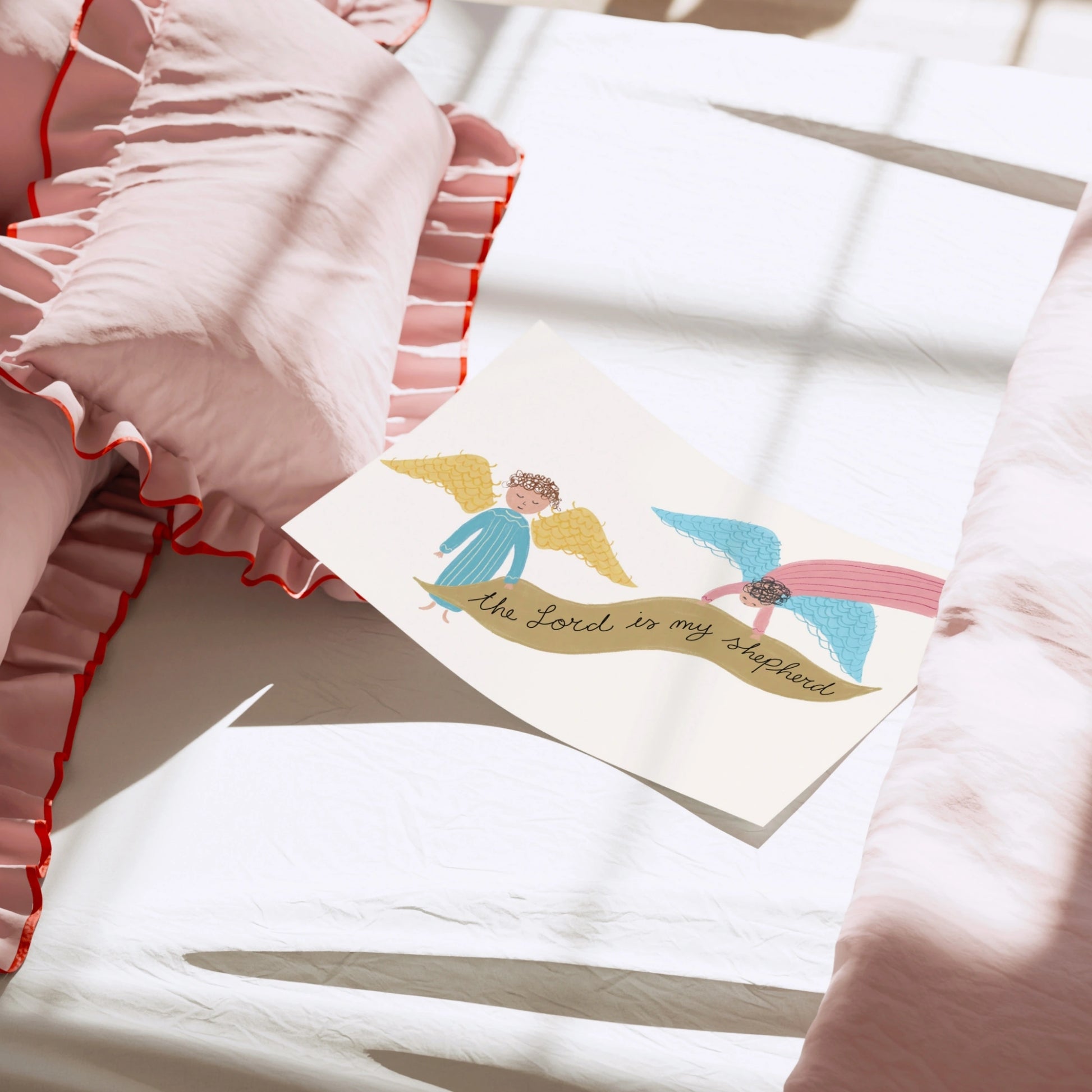 Illustration de la foi de l'ange