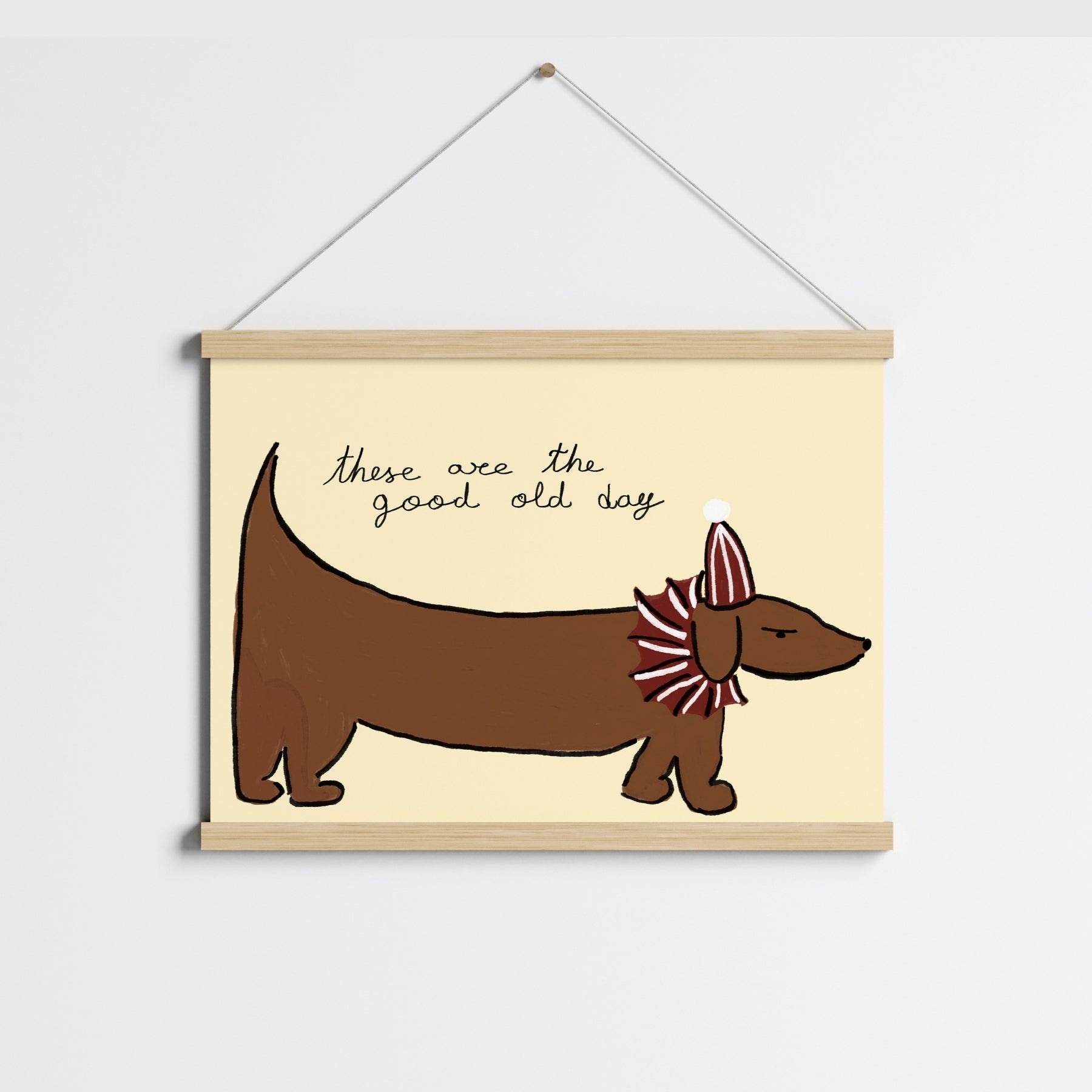 Dachshund Circus Print