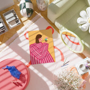 Ice Cream Girl – Maximalist Wall Art