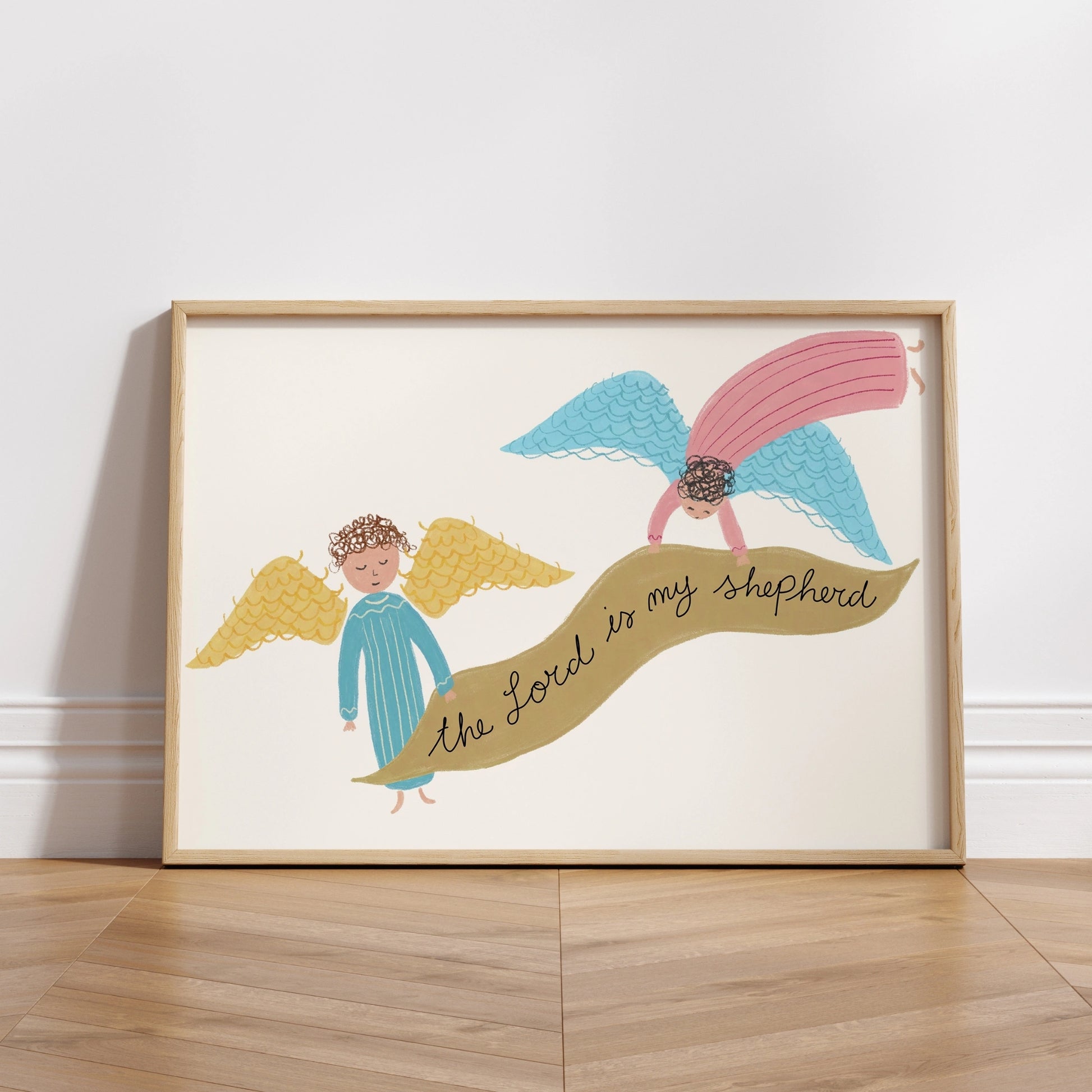 Illustration de la foi de l'ange