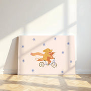 Dog and Fox – Nursery & Kids Canvas Wall Art