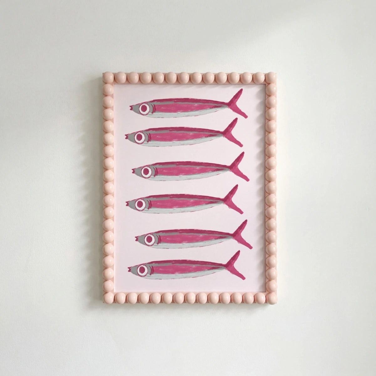 Décoration murale Poisson Rose – Décoration murale cuisine thème marin, Décoration murale thème marin