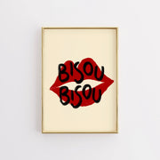 Bisou Bisou - Poster costiero