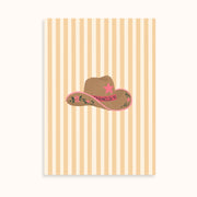 Coastal Cowgirl and Cowgirl Hat – Coastal Wall Art Set of 2