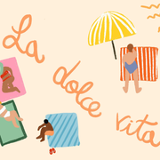 La Dolce Vita Beach Days – Coastal Wall Art