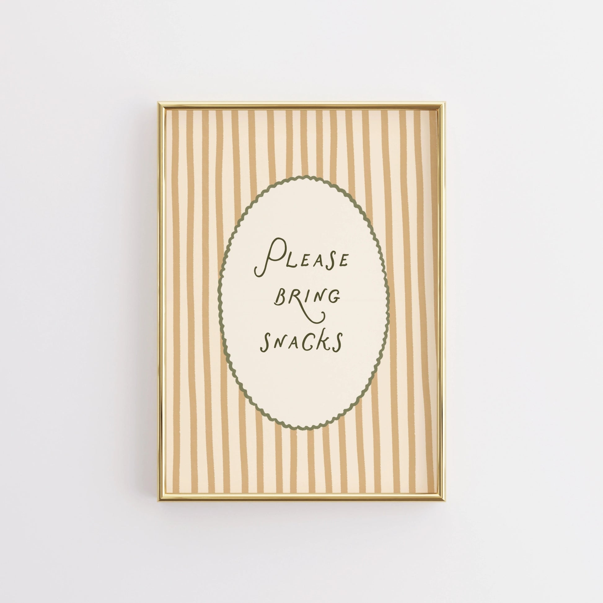 Funny Kitchen Quote Print