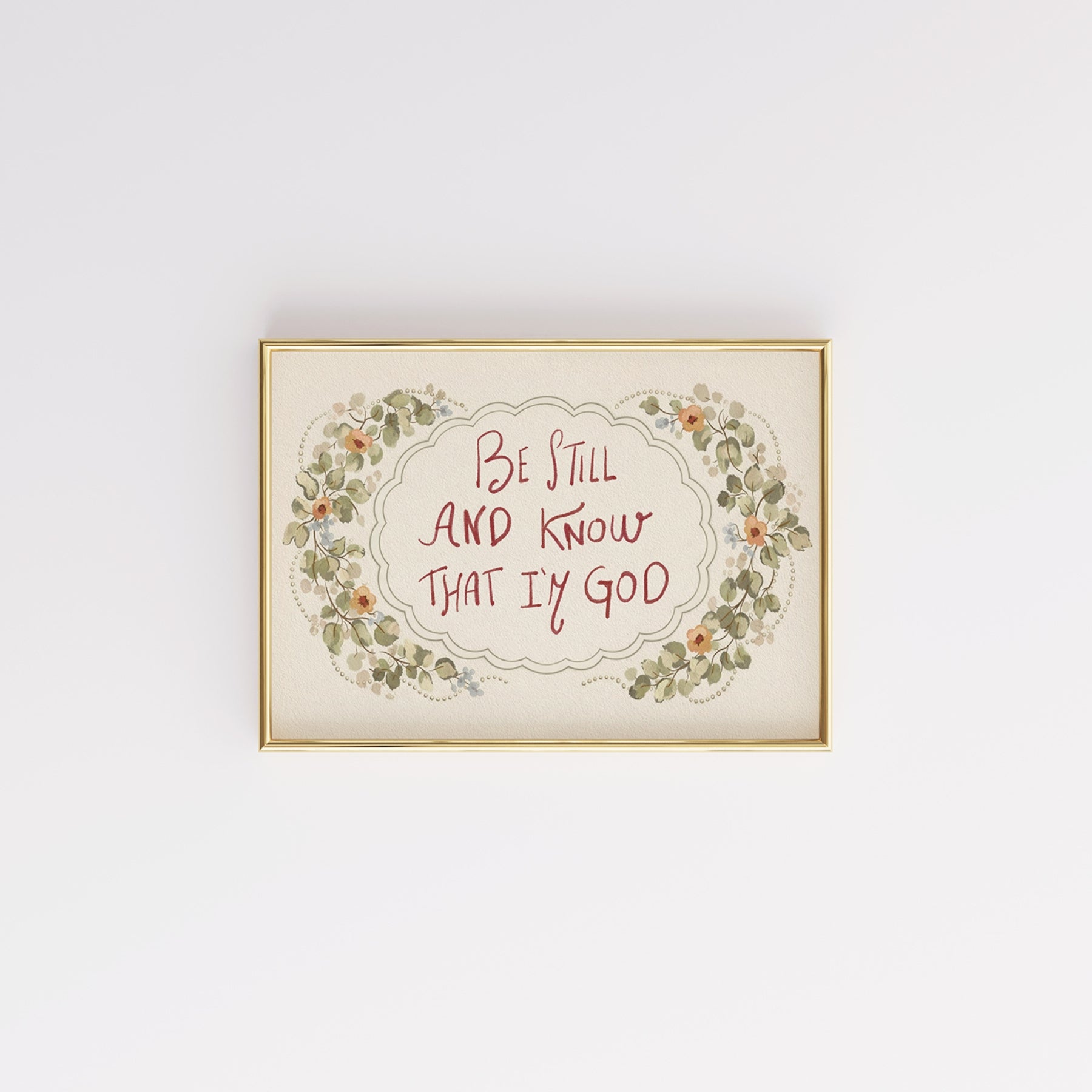Cottagecore Religious Wall Art