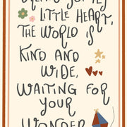 Vintage Quote – Poster per bambini