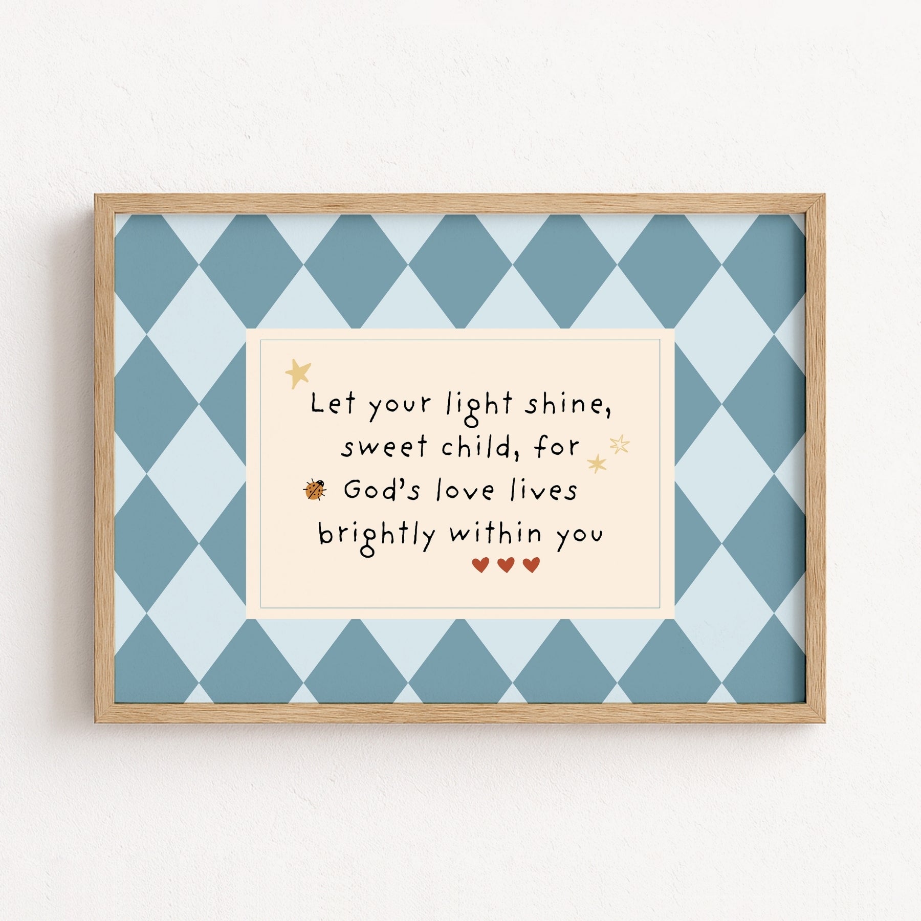 Christian Baby Wall Art