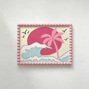 Tropical Wave – Décoration murale côtière